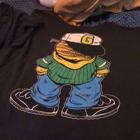 Black Garfield T-shirt - Picture 2 of 2
